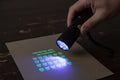 B9UV Ultra Violet Blacklight flashlight with Batteries!