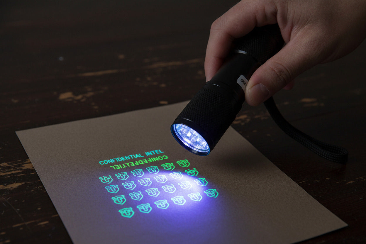 B9UV Ultra Violet Blacklight flashlight with Batteries!