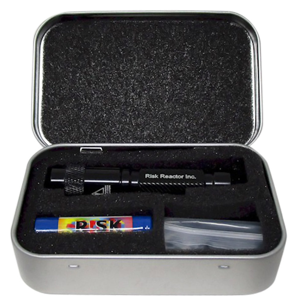 BMINI-365 Powerful Mini 365 nm UV Flashlight Key Chain 1 AAA Included