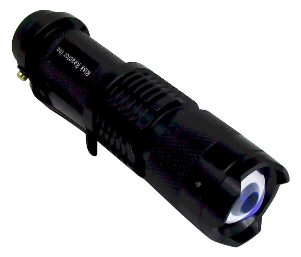 BSKZ-395 Zoomable UV Light with focusable lens with batteries – Risk Reactor Inc