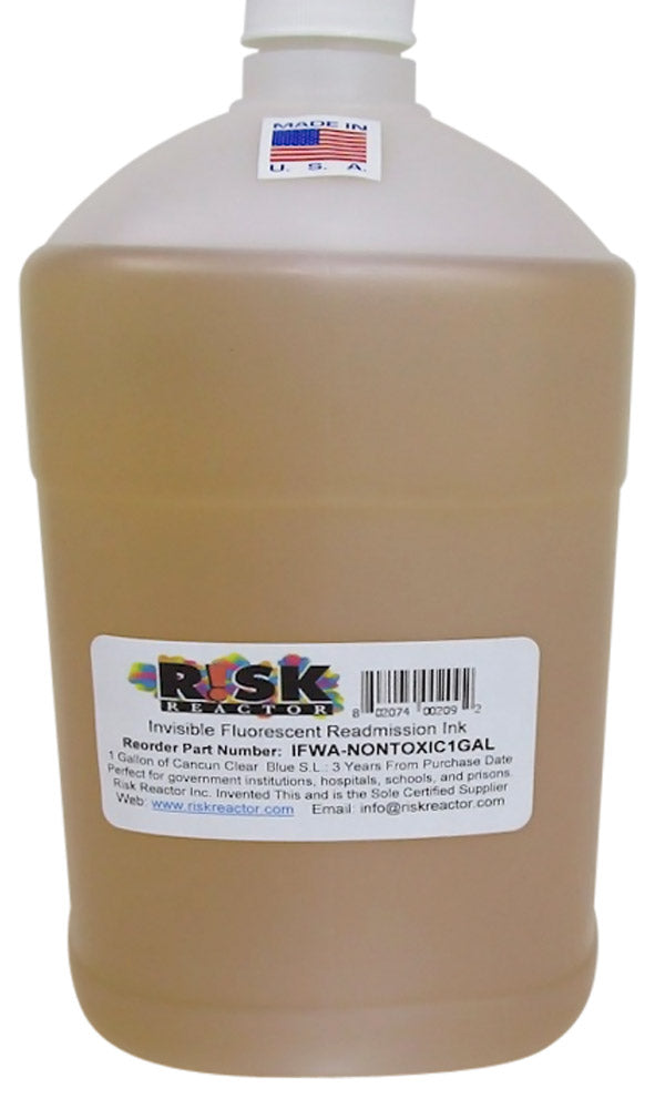 IFWA-NONTOXIC1GAL Gallon Black Light Reactive Invisible Ink