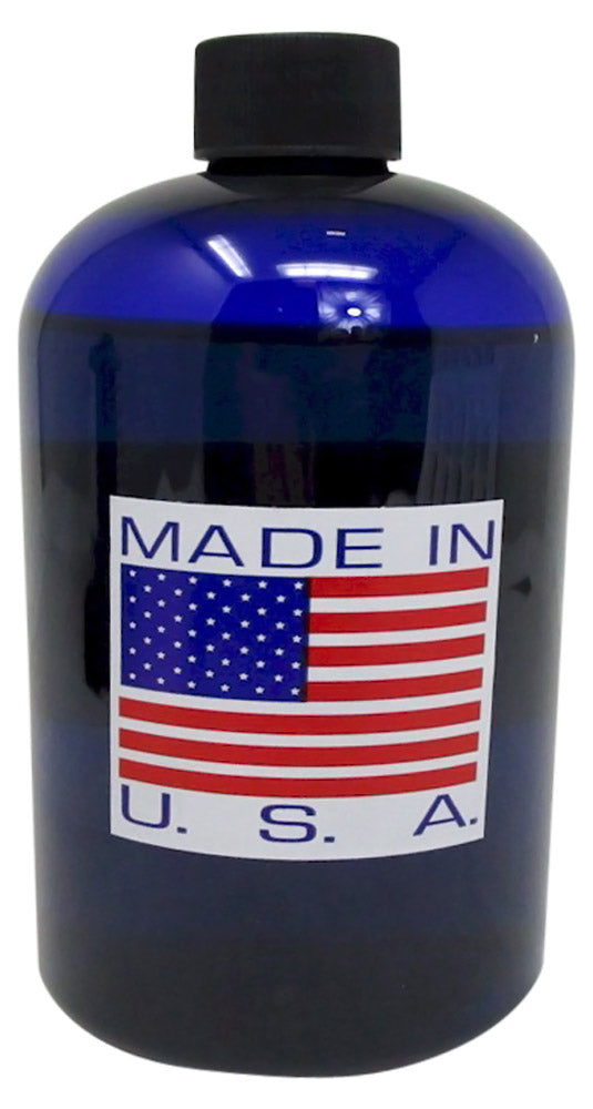 IFWA-NONTOXIC1PT one pint of Cancun Blue Readmission Clear Fluorescent Hand Stamping Inks
