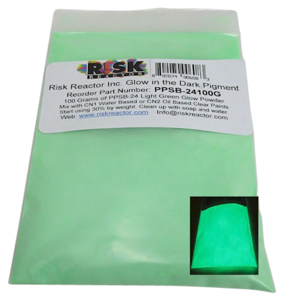PPSB-061LB Invisible Yellow-Green Glow in the Dark Phosphorescent Pigment – 1 lb