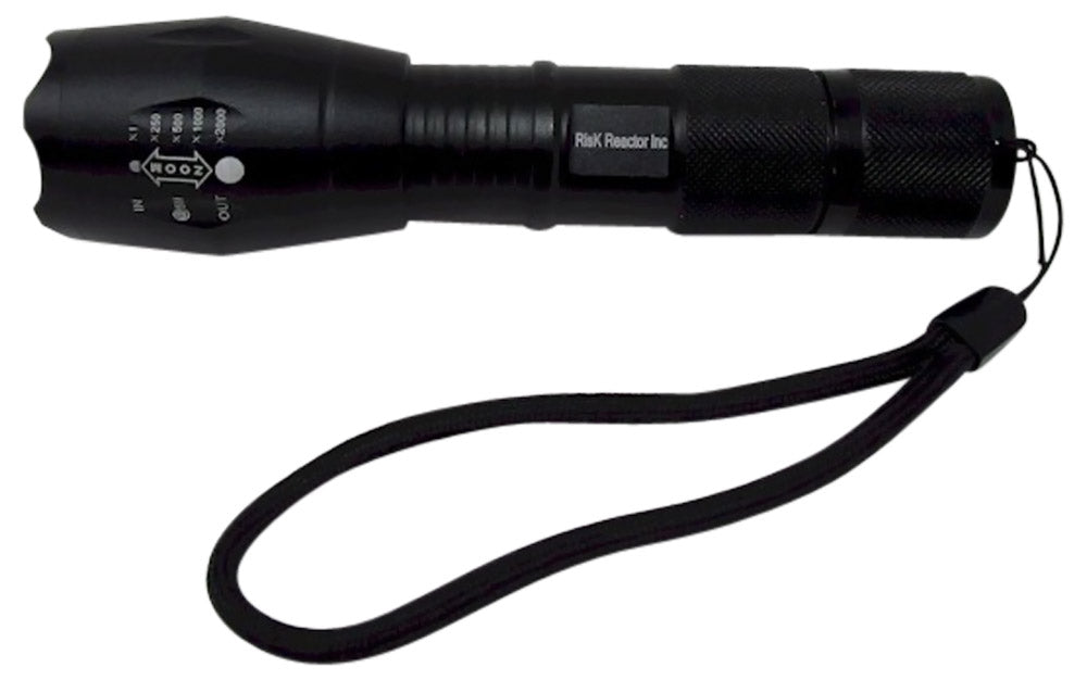 ZOOMTAC-395 Tactical Grade Zoom 395 nm UV Flash Light with Movable Lens