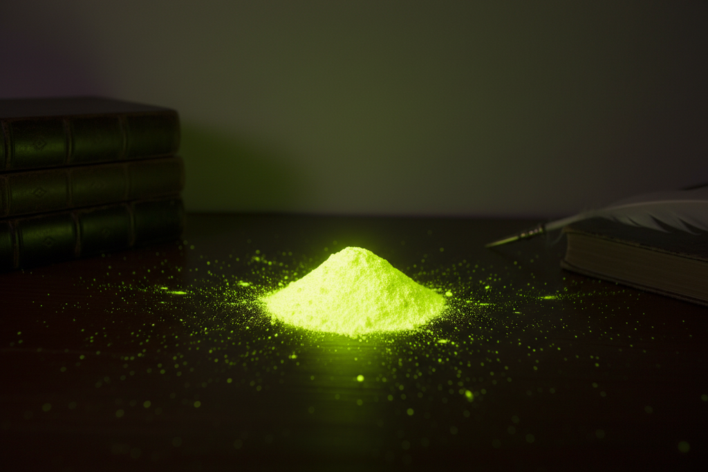 PPSB-061LB One Pound of Yellow Green Glow in the Dark Pigment